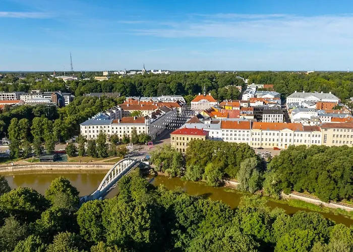 Old Town Luxury Penthouse With Emajogi View 公寓